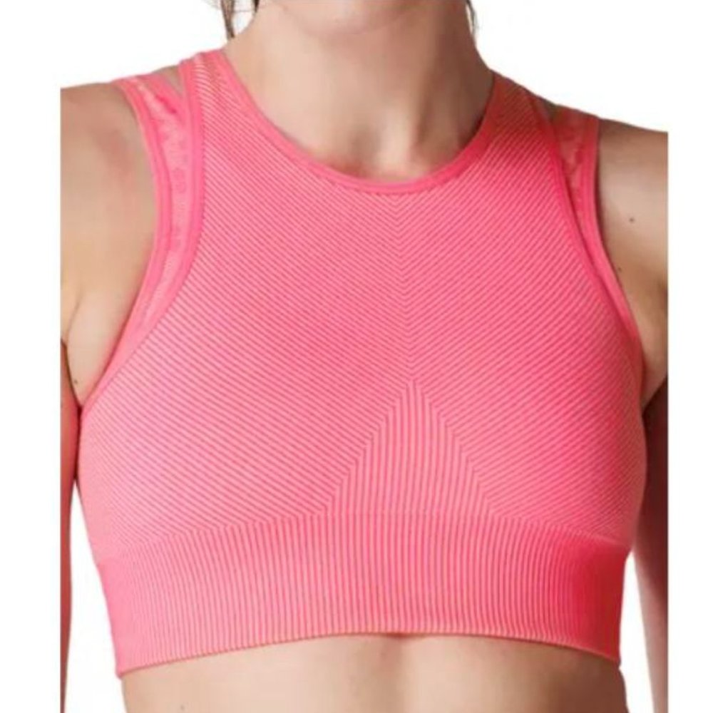 NWT Sweaty Betty Illusion Seamless Sports Bra